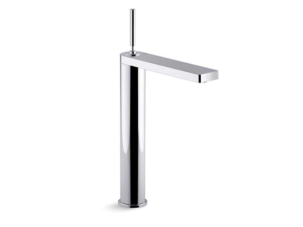 Kohler - Composed™  Single Handle Tall Lavatory Faucet - Joystick In Polished Chrome